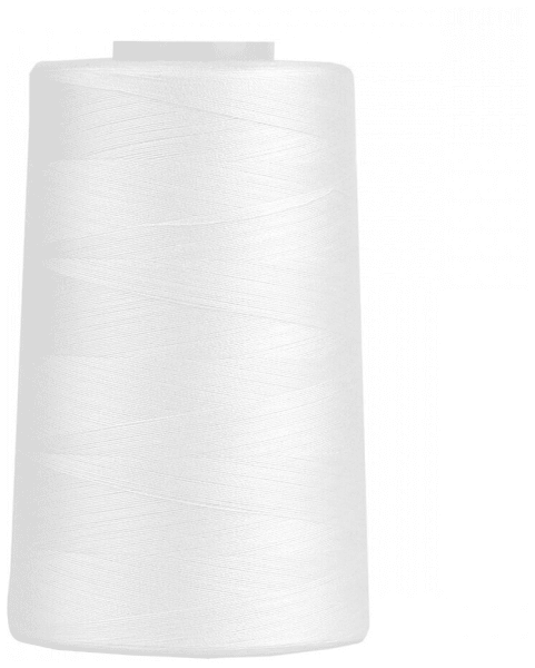 Нитки Sewing Thread 40/2 5000 ярд. цвет - белый 100% п/э в Дзержинском